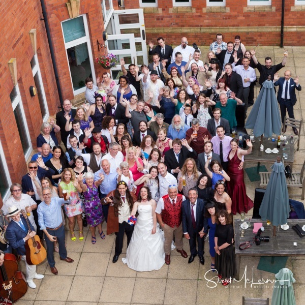 Wedding Guests at Cheadle House