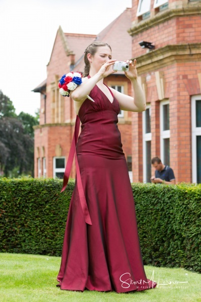 Bridesmaid at Cheadle House