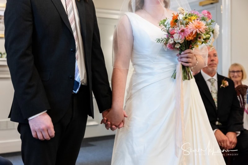 Holding hands...