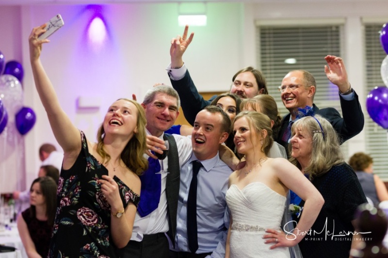 Wedding selfie