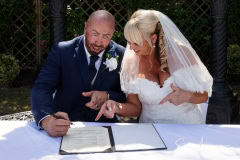 I can't believe we signed this! I can't believe we signed this!