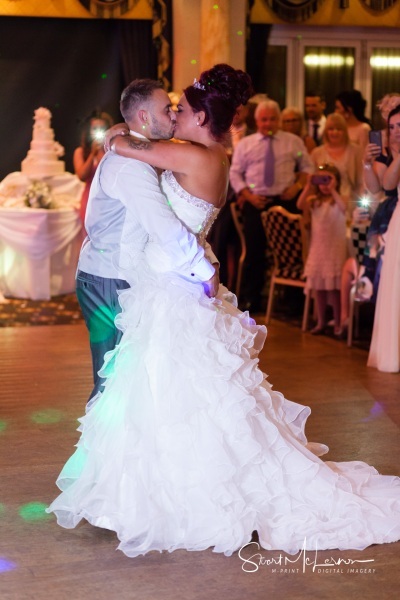 First dance at The Queen Hotel, Chester