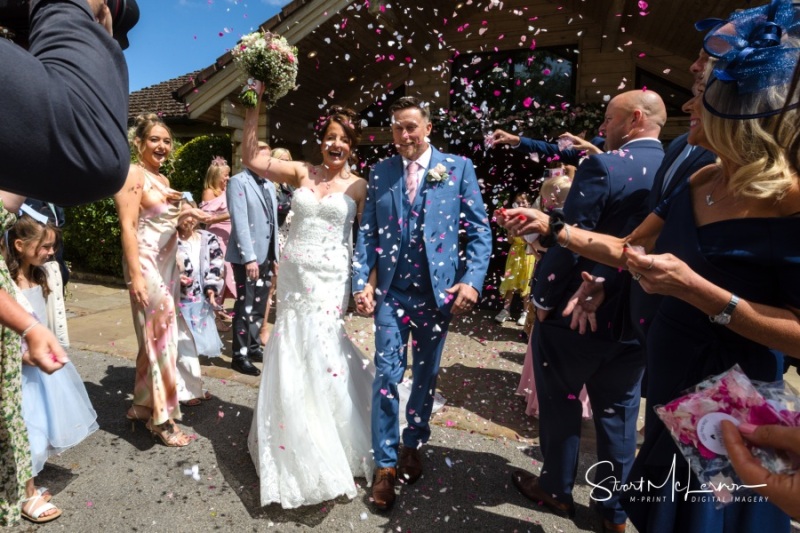 Confetti walk