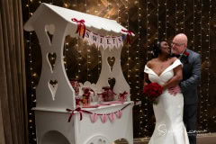 Love next to the sweet cart