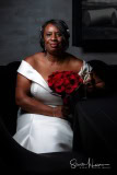 Formal bridal portrait