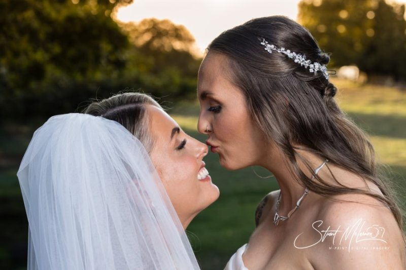 A gentle kiss