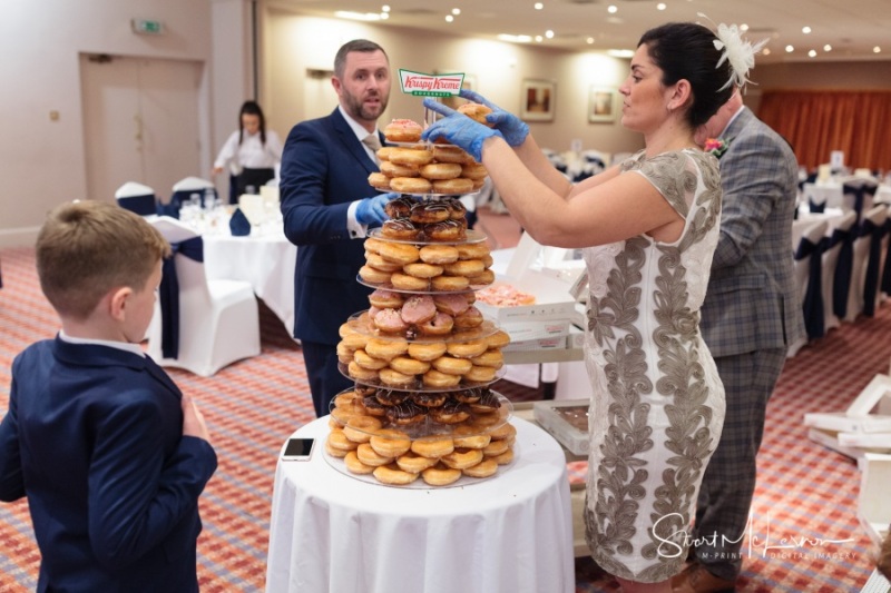 Doughnut tower