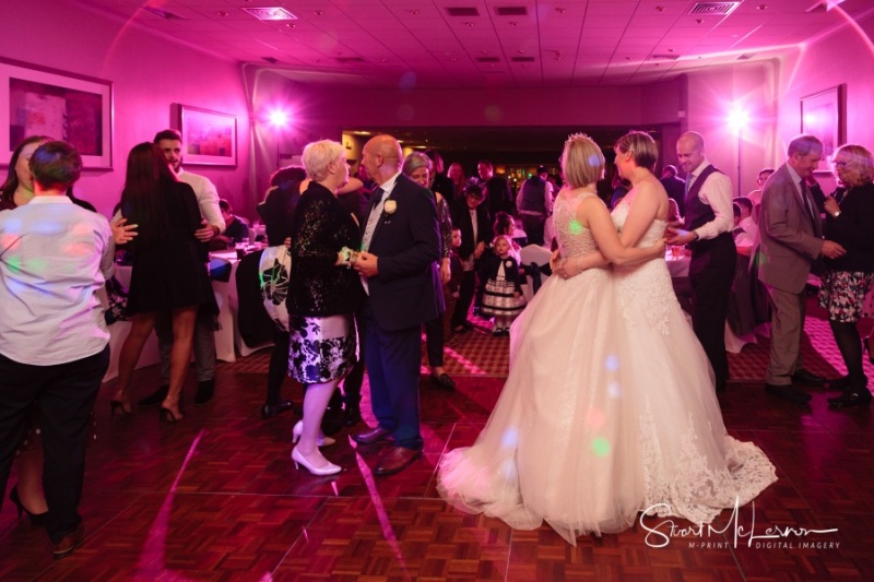 Same-sex first dance at The Forest Hills Hotel, Frodsham