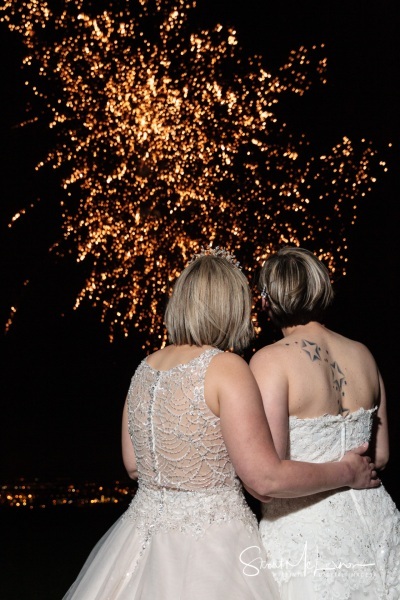 Firework display at The Forest Hills Hotel, Frodsham