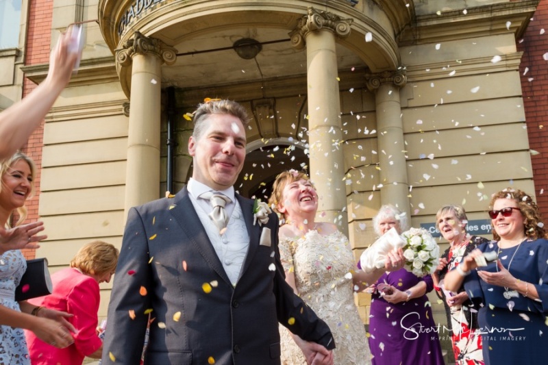 A shower of confetti