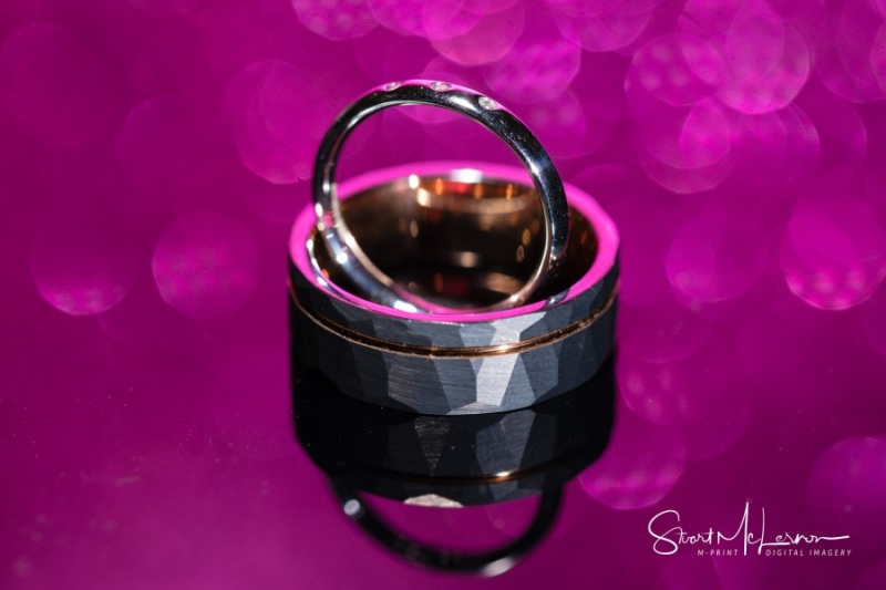 Bride and Groom's wedding rings