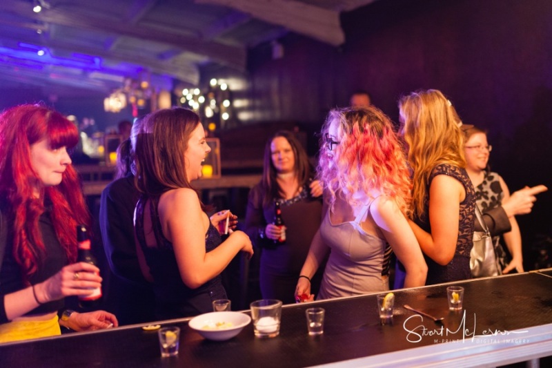 Ladies at the bar