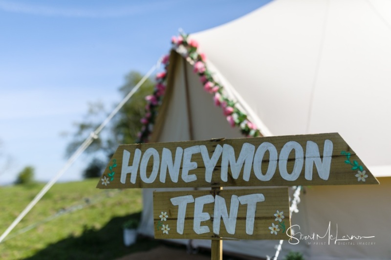 The honeymoon tent