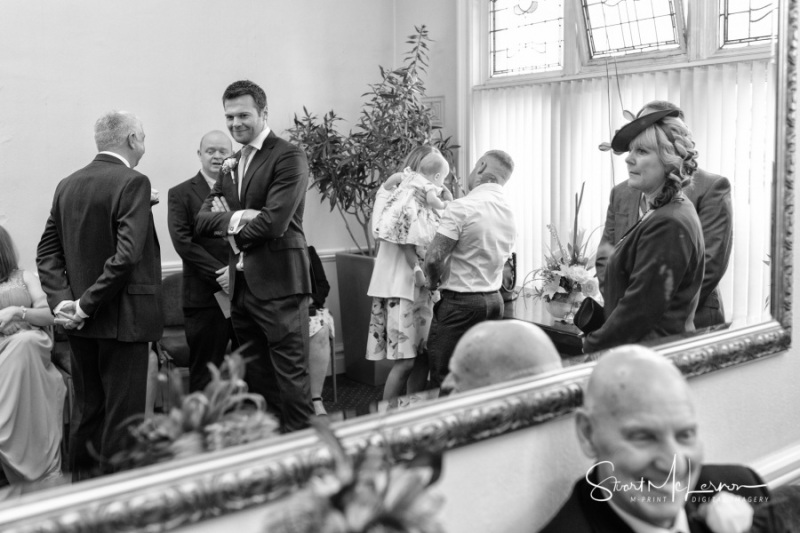 Dukinfield Town Hall waiting room