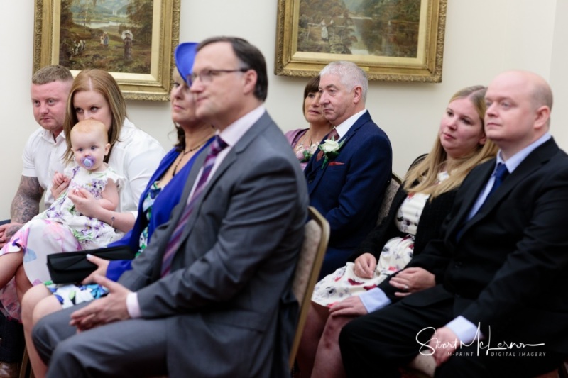 Dukinfield Town Hall ceremony guests