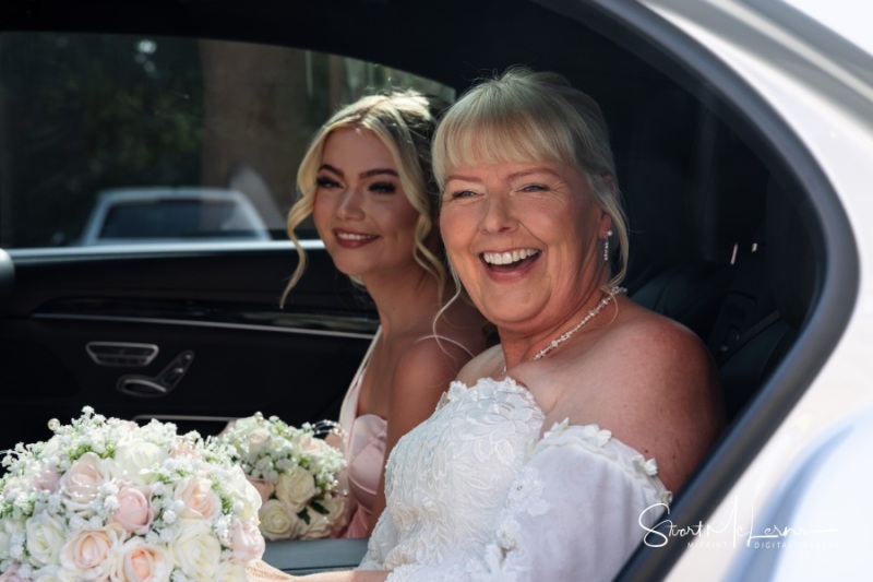 A happy bride