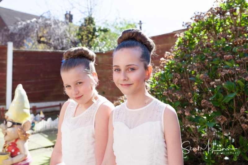 Flower girls portrait