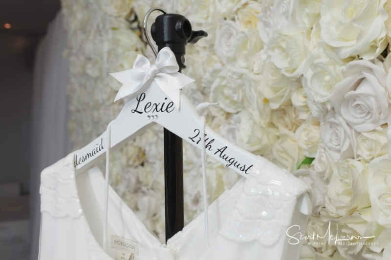 Bridesmaid custom hangers